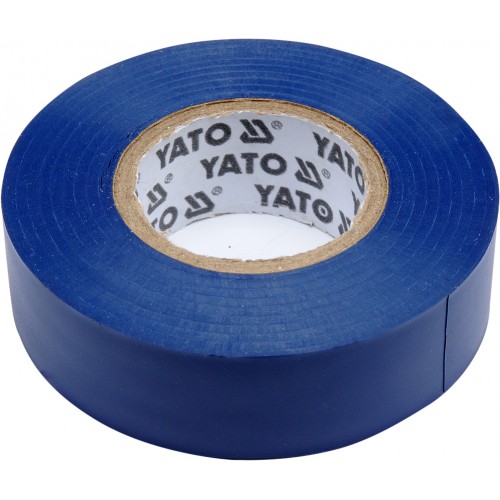 Изолента 19ммх20м. голубая YATO YT-81651