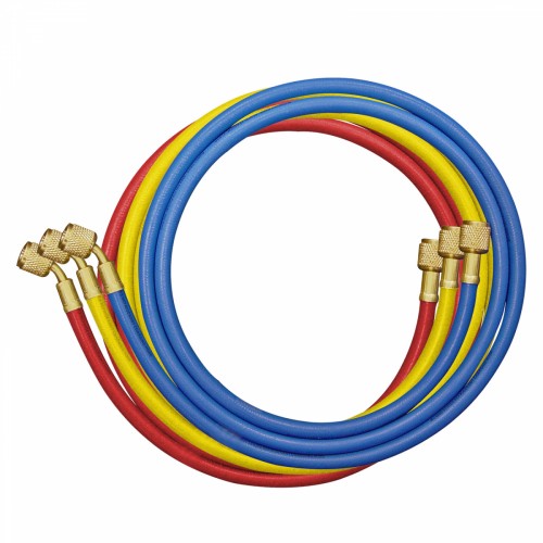 Комплект шлангов стандартных 3 х 180 см резьба 1/4" х 1/4" Mastercool MC-40372