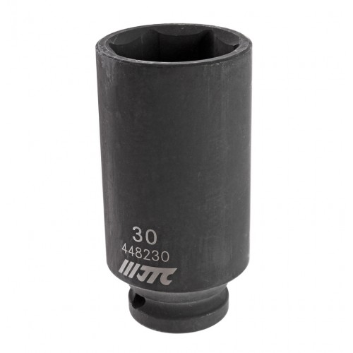 Головка ударна глибока 1/2" 6гр. 30мм L 82мм 448230 JTC