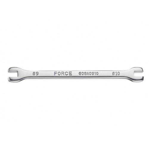 Ключ розрізний 4-гранний 09x10, L=130 мм FORCE 608A0910 F