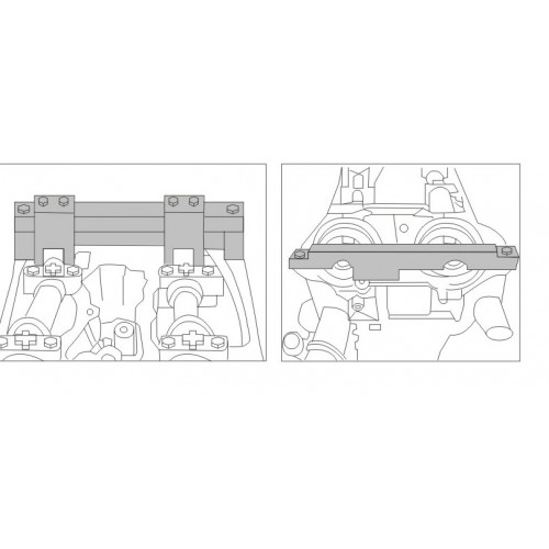 Набор фиксаторов BMW N43 4143 JTC