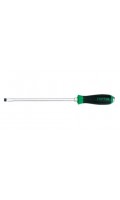 Отвертка шлицевая  10.0 x 250mm (с шестигранником ударная) TOPTUL FALB1025