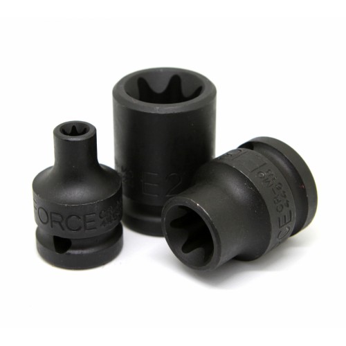 Головки ударные 1/2" с внутренним профилем TORX FORCE 44612 F Series