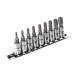 Набор головок с насадкой TORX 5-граней 1/4" 9ед.