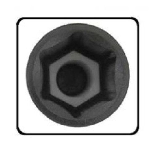 Головка 6-гранная 1/2" ударная, глубокая 21 мм, L=120 мм FORCE 44512021 F