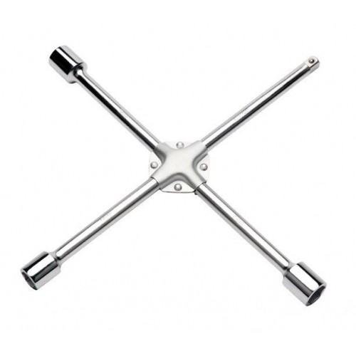 Ключ баллонный крестовой 17,19,21mm & 1/2" усиленный TOPTUL AEAL1616