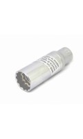 Головка свечная магнитная 18 мм тонкостенная ,3/8". FORCE 807318MTH F