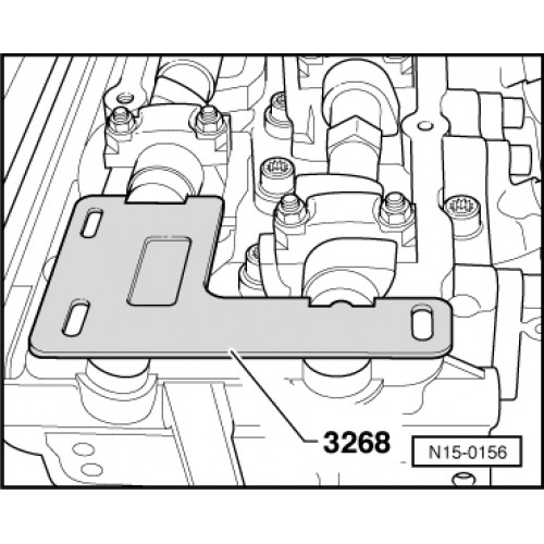Фиксатор распредвала AUDI, VW (Passat VR-6) PVC