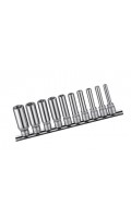 Набор головок Е-профиль Torx 1/4" глубоких (E4-E16) 10 пр.