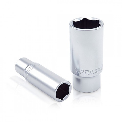 Головки глубокие 3/8" шестигранные TOPTUL BAEE1206 Series