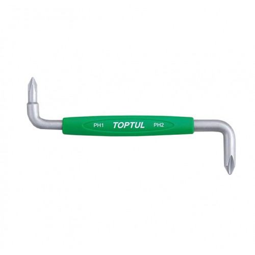 Викрутка викрутка S-обр PH1xPH2 TOPTUL FBKA0102