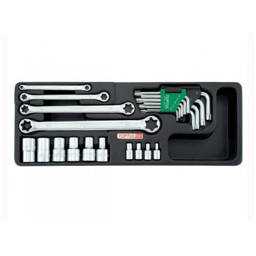 Набор инструмента TORX 23ед. (в ложементе) TOPTUL GAAT2302