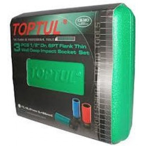 Набор головок 1/2" для шиномонтажа TOPTUL GDAI0302