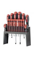 Набор отверток Fusion PH+SL+TORX на подвесной полке 18 шт, CrV. MATRIX