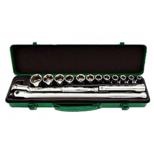 Набор инструмента дюймового 1/2" 15ед. TOPTUL GCAD1512