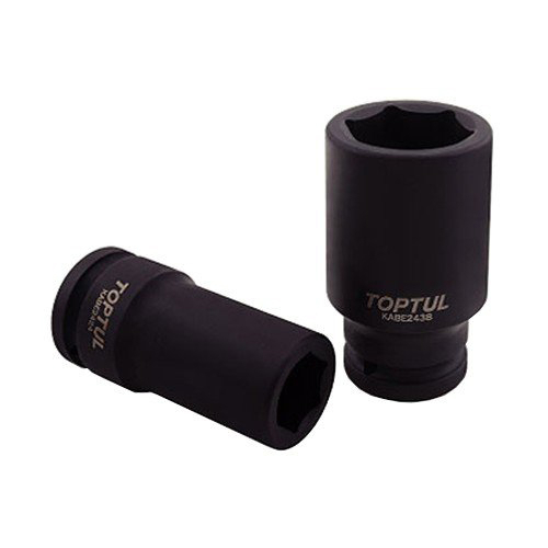 Головки ударные глубокие под квадрат 3/4" TOPTUL KABE2419 Series
