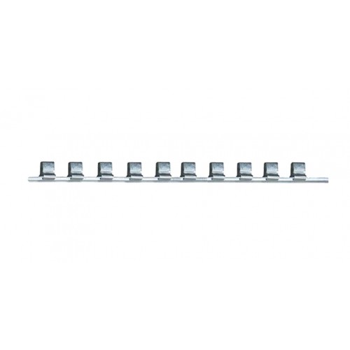 Держатель для головок (планка) 1/4"*260*12PCS TOPTUL BKAC0812