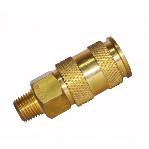 Быстроразъем для пневмосистемы 1/4" (m) SUMAKE EC20M