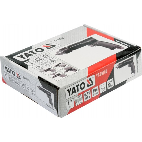 Пневмодрель YATO YT-09702