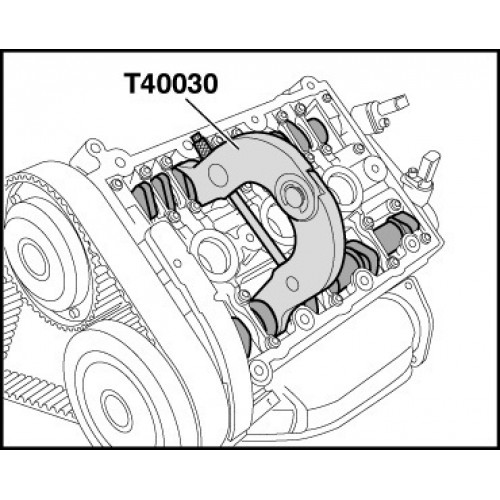 Аренда фиксатора распредвала VW, AUDI 3,0 T40030 902G6 F