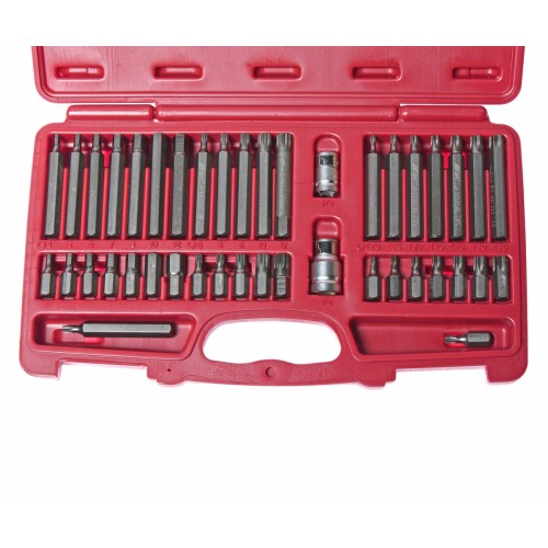 Набір бітів TORX, HEX, SPLINE 42од. HS-E1153 JTC 3933