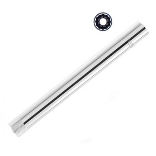 Свечная головка 14мм 3/8" 12 гр. L 250мм TOPTUL BSBA1214L