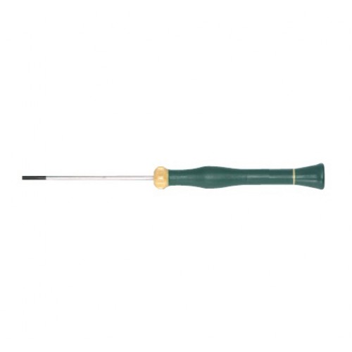 Отвертка шлицевая ювелирная 3.5 mm L стержня = 75 mm L общая = 155 mm FORCE 733075035 F