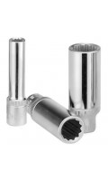 Головка торцевая глубокая 1/2" 12гр.24мм. FORCE 5497724 F