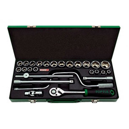 Набор инструмента 1/2" 26ед.(6pt) TOPTUL GCAD2601