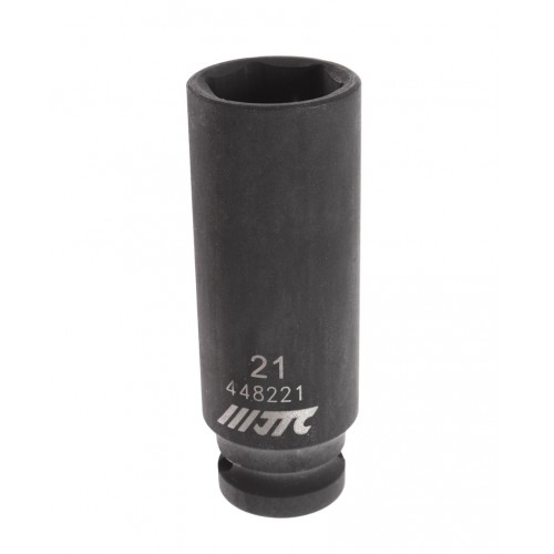 Головка ударна глибока 1/2" 6гр.21мм L 82мм 448221 JTC