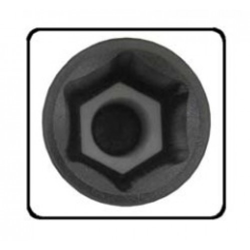 Головка 6-гранна 1/2" ударна, глибока 19 мм, L=120 мм FORCE 44512019 F