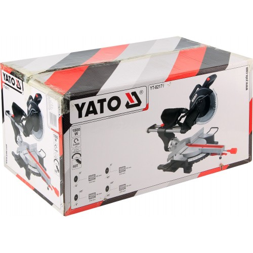 Панельна пилка 1800 Вт, 255 мм YATO YT-82171
