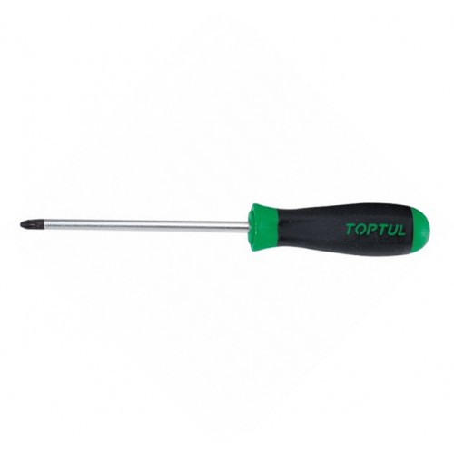 Отвертка крестовая PZ2 x 100mm TOPTUL FCAB0210