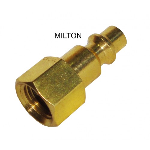Штуцер для быстроразъема тип Milton 1/4" (f)