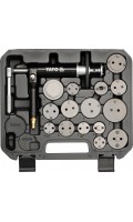 Пневматический набор для обслуживания тормозных суппортов 16ед. YATO YT-0671