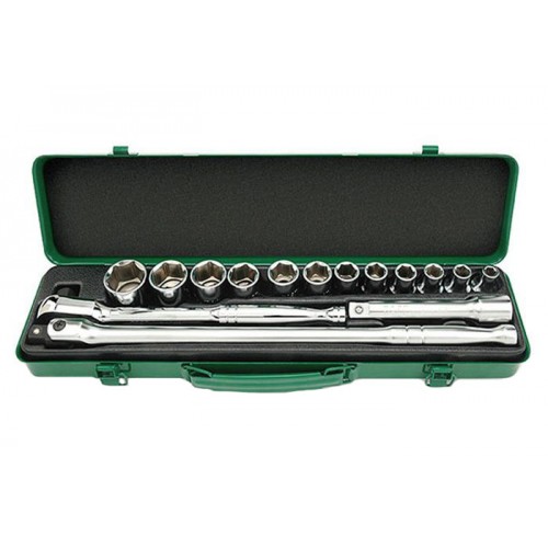 Набор инструмента 1/2" 15ед. (6-гр.) TOPTUL GCAD1508