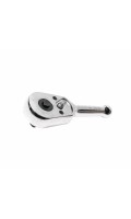 Трещотка укороченная 1/2" 130мм (стальная ручка)