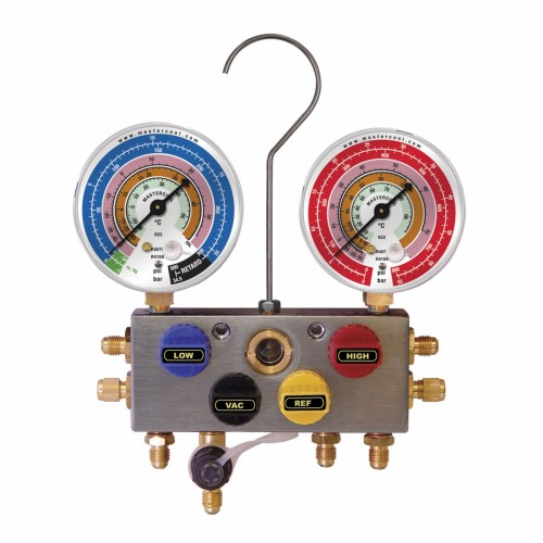 Коллектор манометрический 4-х вентильный для R-410a/R-407C/R-22 MASTERCOOL MC-96261-EB