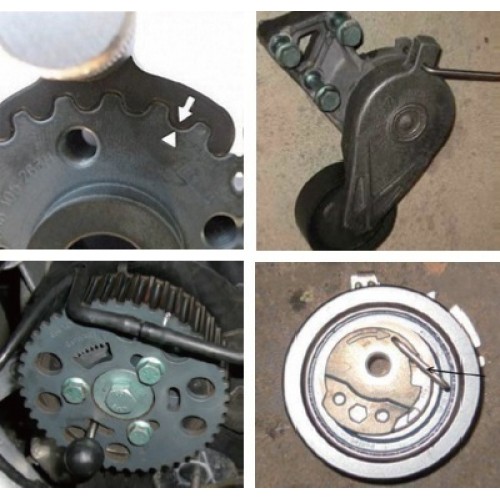 Набор фиксаторов ГРМ VW, AUDI, SEAT, SKODA 1.9, 2.0 TDI PD DOHC VAG 906G4 FORCE