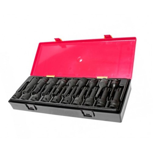 Набор головок ударных TORX, HEX 1/2", 78мм 19ед