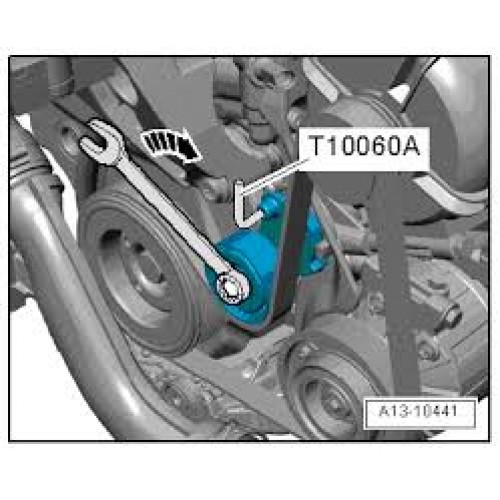 Набор для установки фаз ГРМ VW, AUDI (VAG 2.0 FSI) T10020/T40011/T10252/3366/T10092/T10060/А.