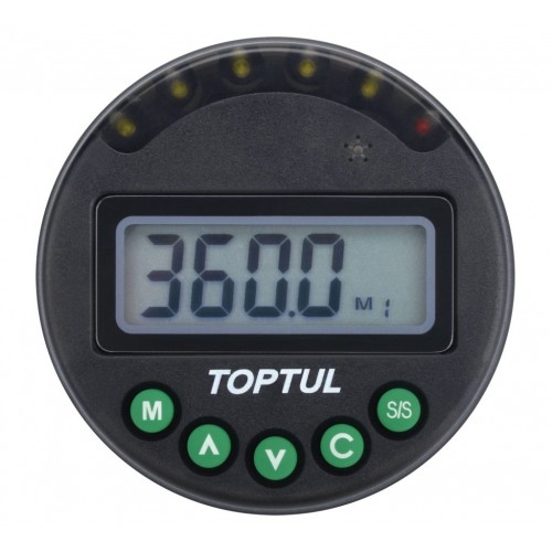 Шкала доворотна електронна з магнітним кріпленням 1 ° ~ 360 ° TOPTUL DTD-360A