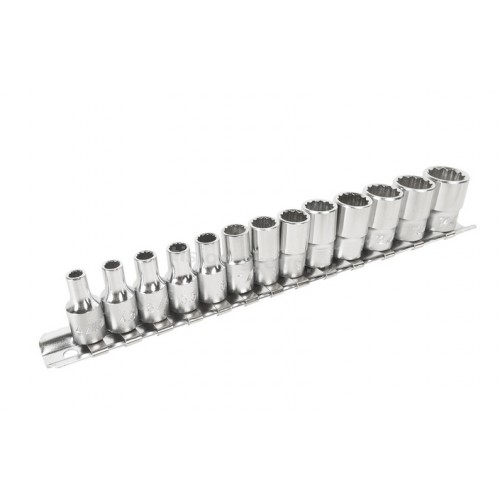Набор головок 1/4" 4-14мм. 12гр.13ед.