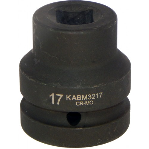 Головки ударные под квадрат 1" с "квадратным" внутренним профилем TOPTUL KABM3217 Series