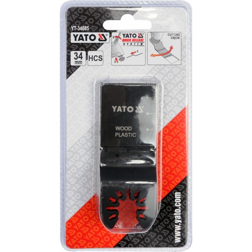 Погружное пильное полотно HCS YATO YT-34685