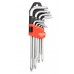 Набор шестигранников TORX с отверстием T10 - T50, 9 шт. YT-0511 YATO