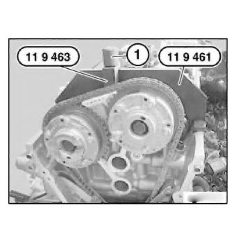Фиксаторы ГРМ BMW N62, N73 QS10734 QUATROS