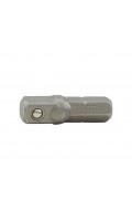 Переходник 1/4"х1/4" L25 (6-гр. х квадрат) TOPTUL FSKA0808