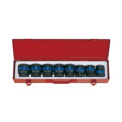 Набор головок 3/4" ударных 8 ед (26-38mm) KING TONY 6409MP