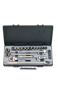 Набор инструмента 1/2" 6гранн. 24ед. FORCE 4245B F